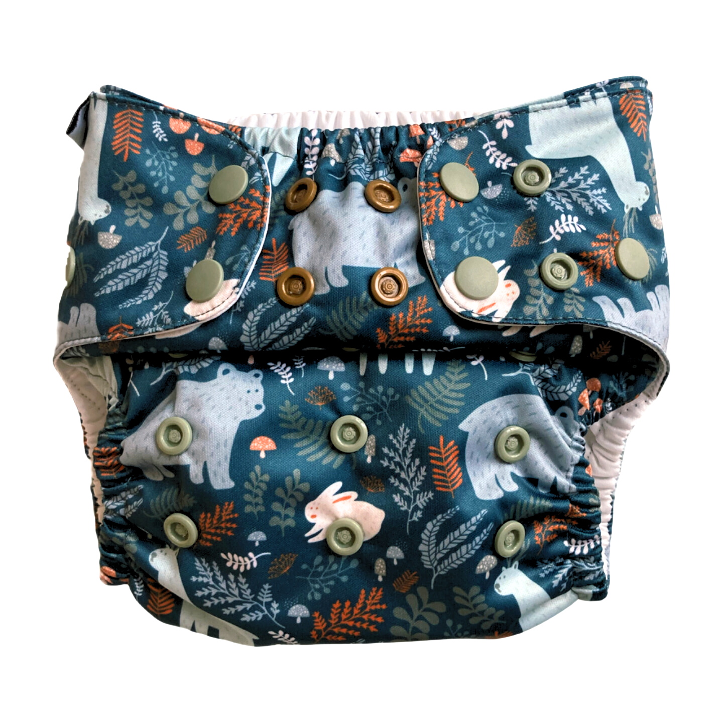 The Swedish Forest | Pocket Diaper | Slim 3-15kg: Dalaskog / No inserts - - MamaMilla