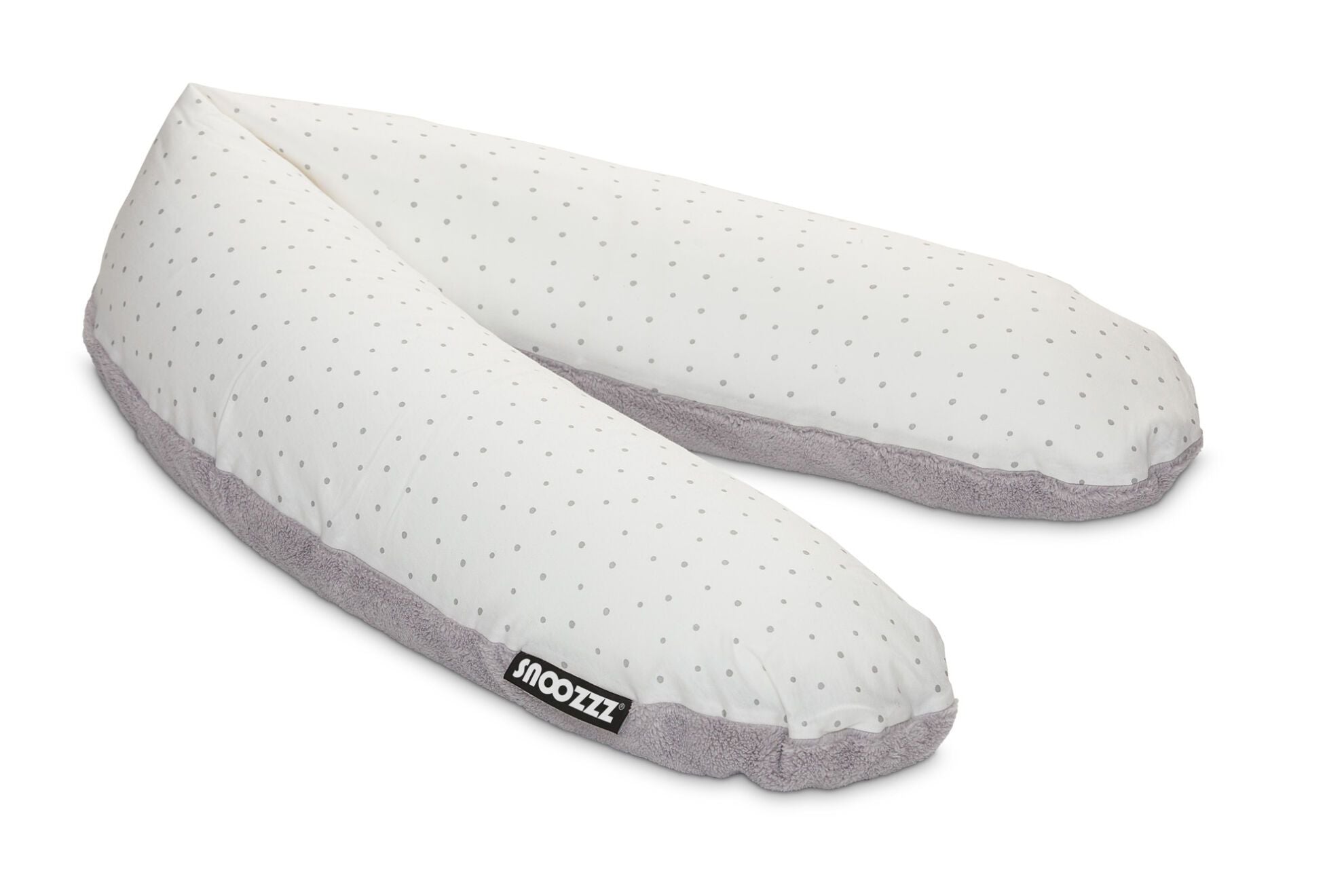 Snoozzz Zwangerschaps- & voedingskussen - Teddy mini dots - Voedingskussen - MamaMilla