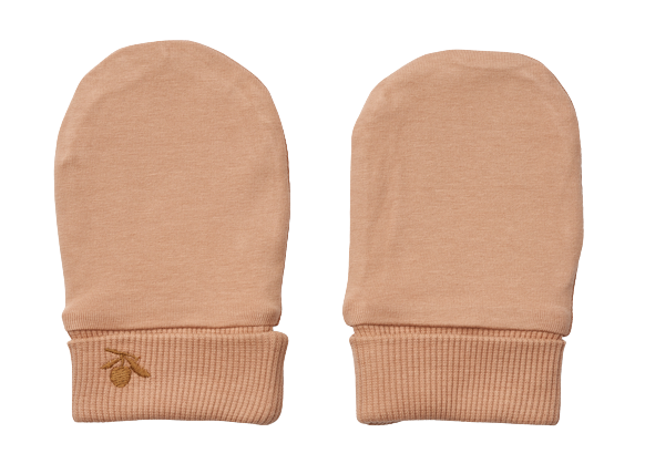 Liewood babyvantar med tumme - Alta - Pale Toscany Rose - vantar - MamaMilla