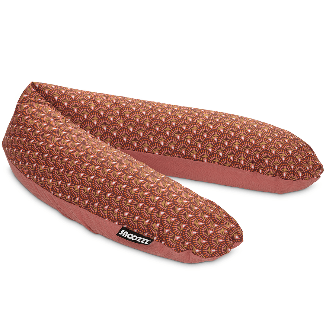 Snoozzz Graviditet & Amningskudde - Ginza Marsala - Amningskudde - MamaMilla