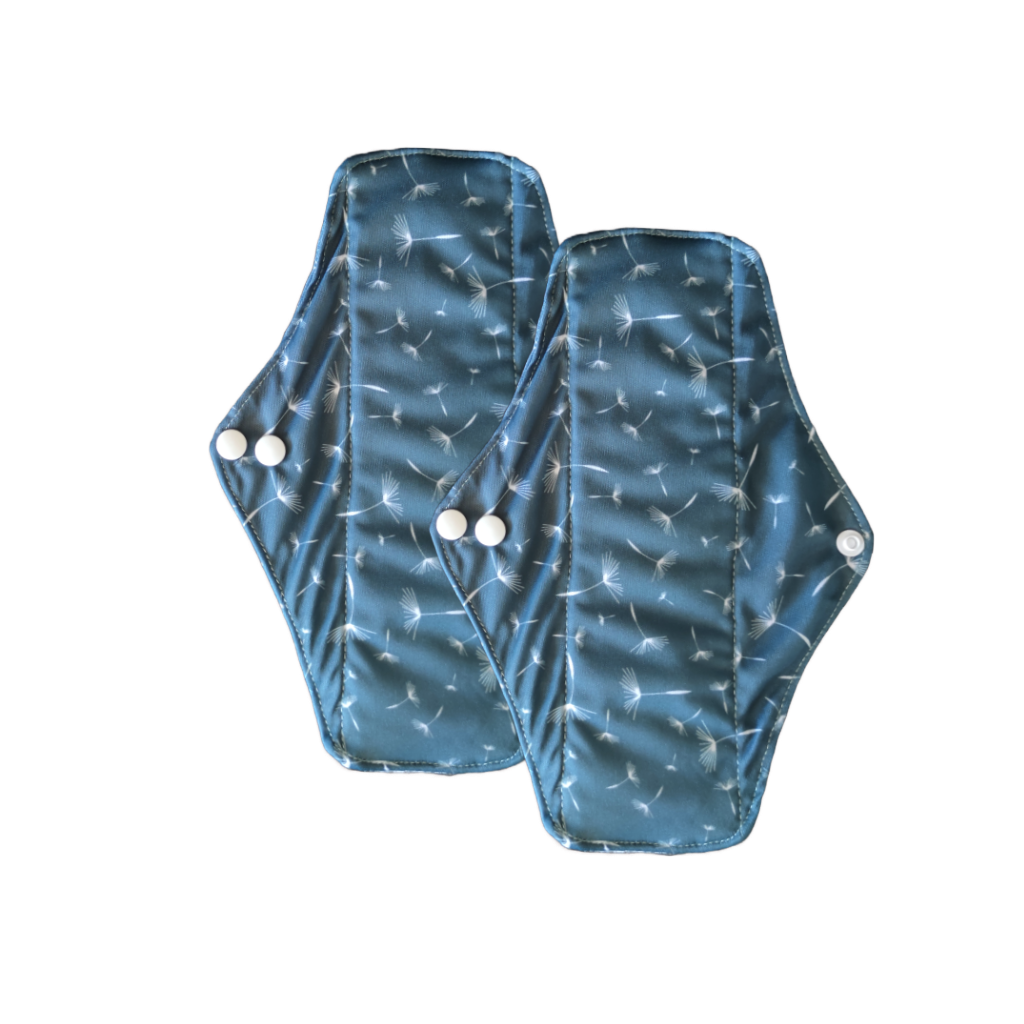 Cloth pads day 2-pack: Kungsmynta - - MamaMilla
