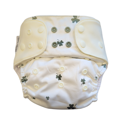 The Swedish Forest | Pocket Diaper Stretch | 5-17kg: Ekollon / No inserts - - MamaMilla