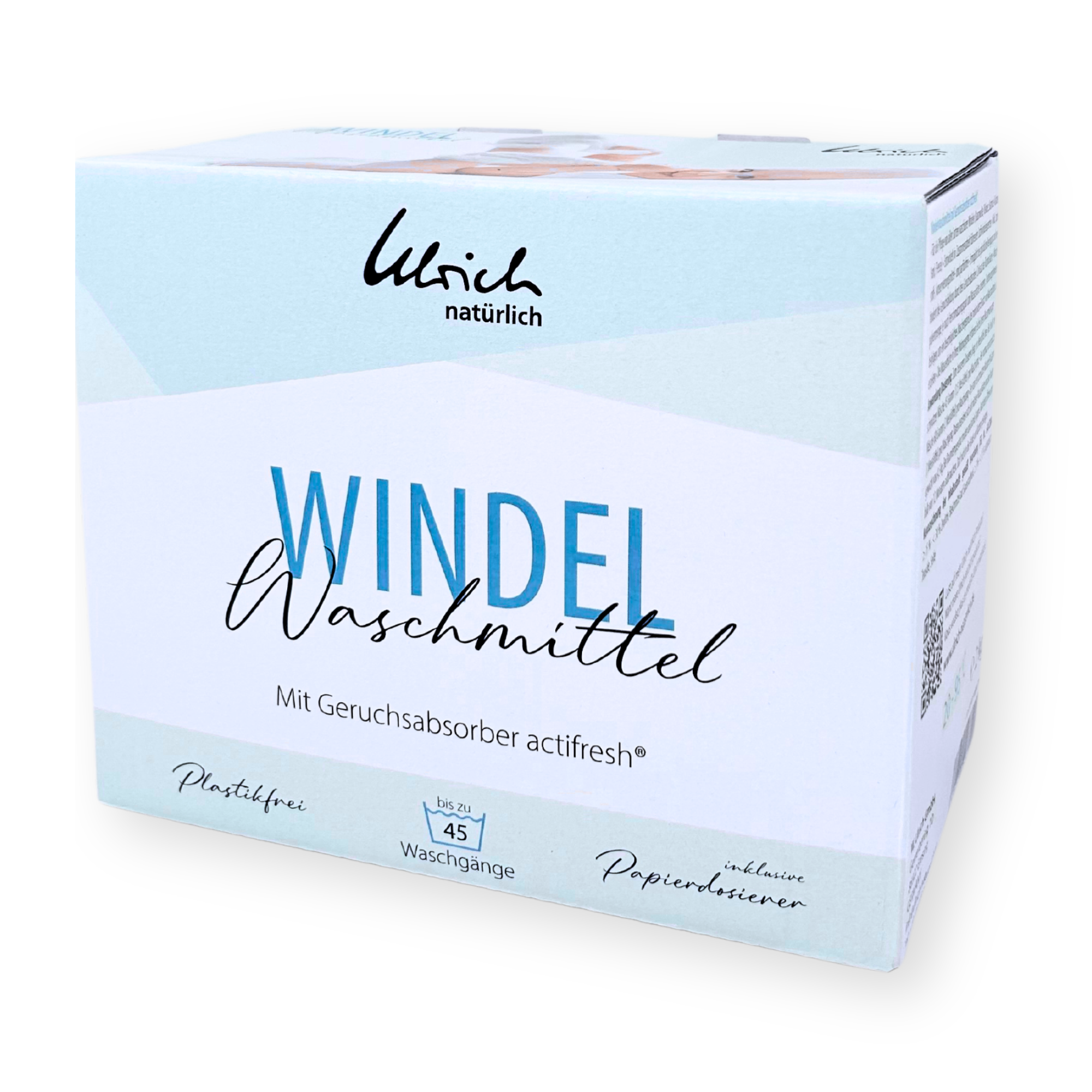 Ulrich Natürlich blevaskemiddel med lugtabsorber (actifresh) - 2 kg - Vaskepulver - MamaMilla