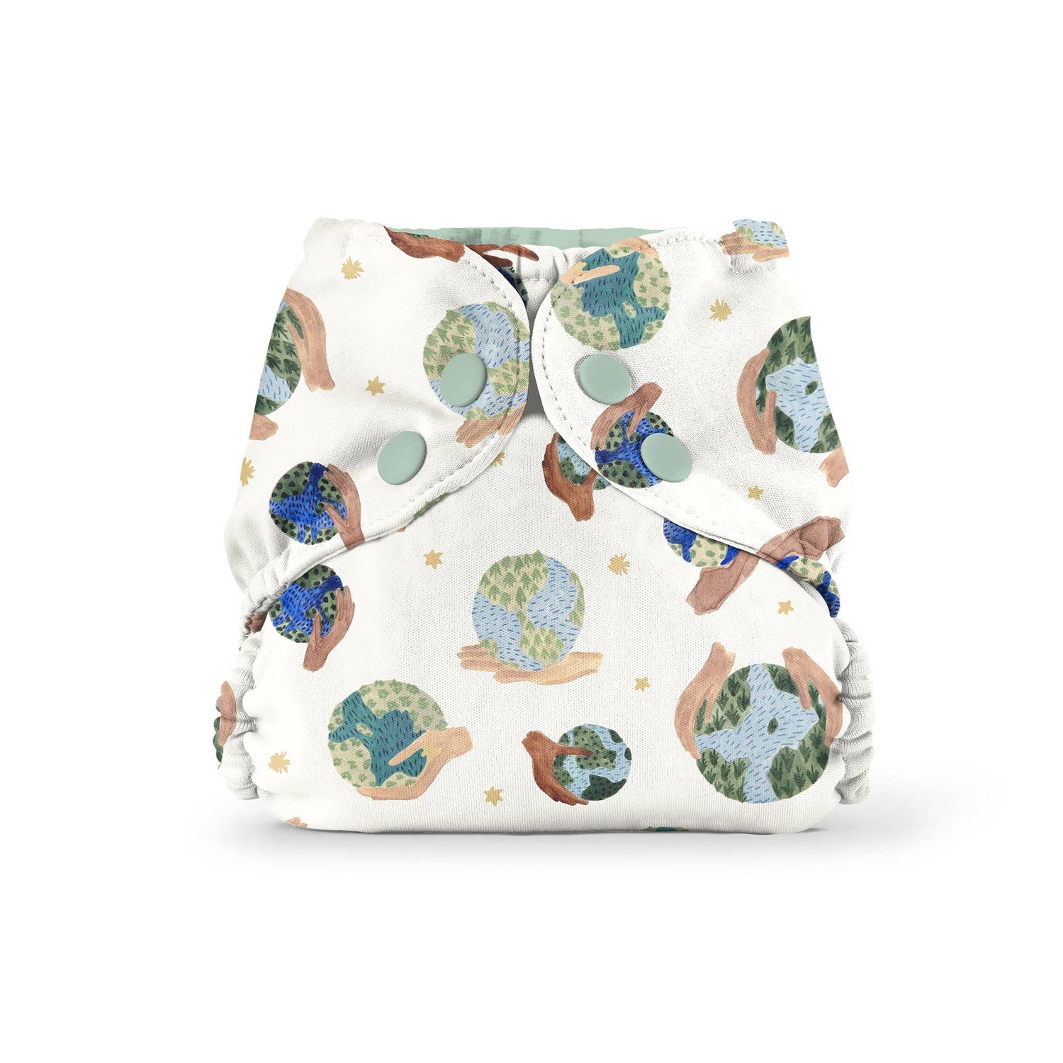 Ytter (+ simblöja): SBM Our Earth / storlek 2 (18-35 lbs) - - MamaMilla
