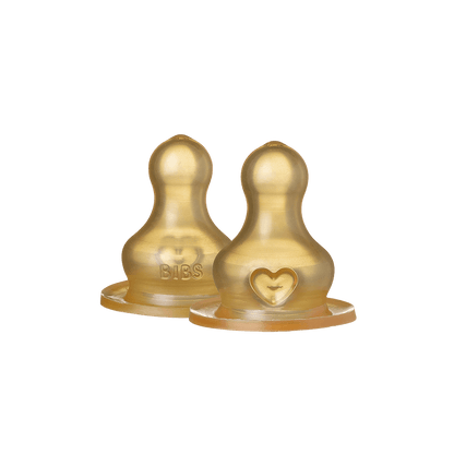 BIBS 2-pack antikolik flaskesut – Fast Flow - MamaMilla