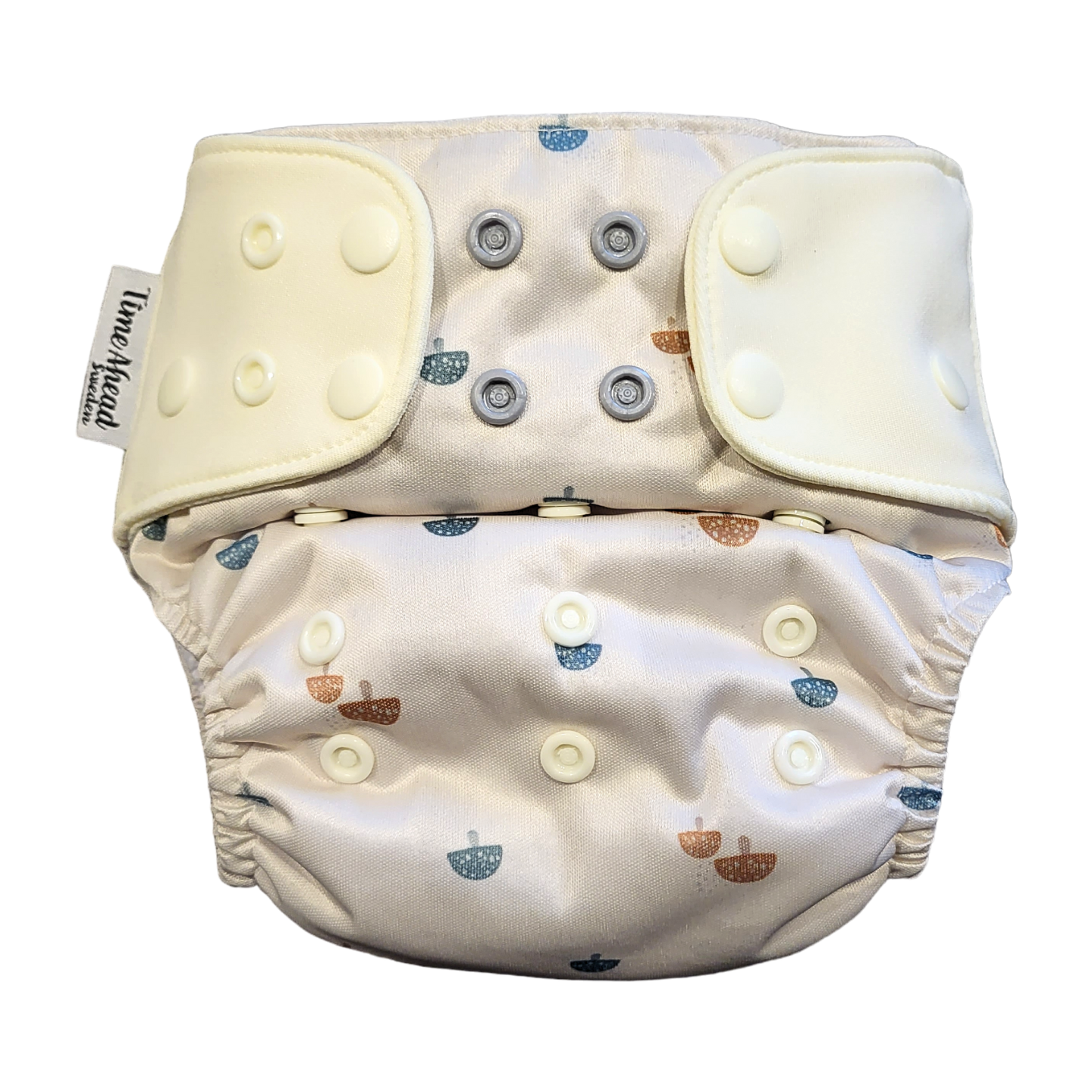 The Swedish Forest | Pocket Diaper Stretch | 5-17kg: Blåbär / No inserts - - MamaMilla
