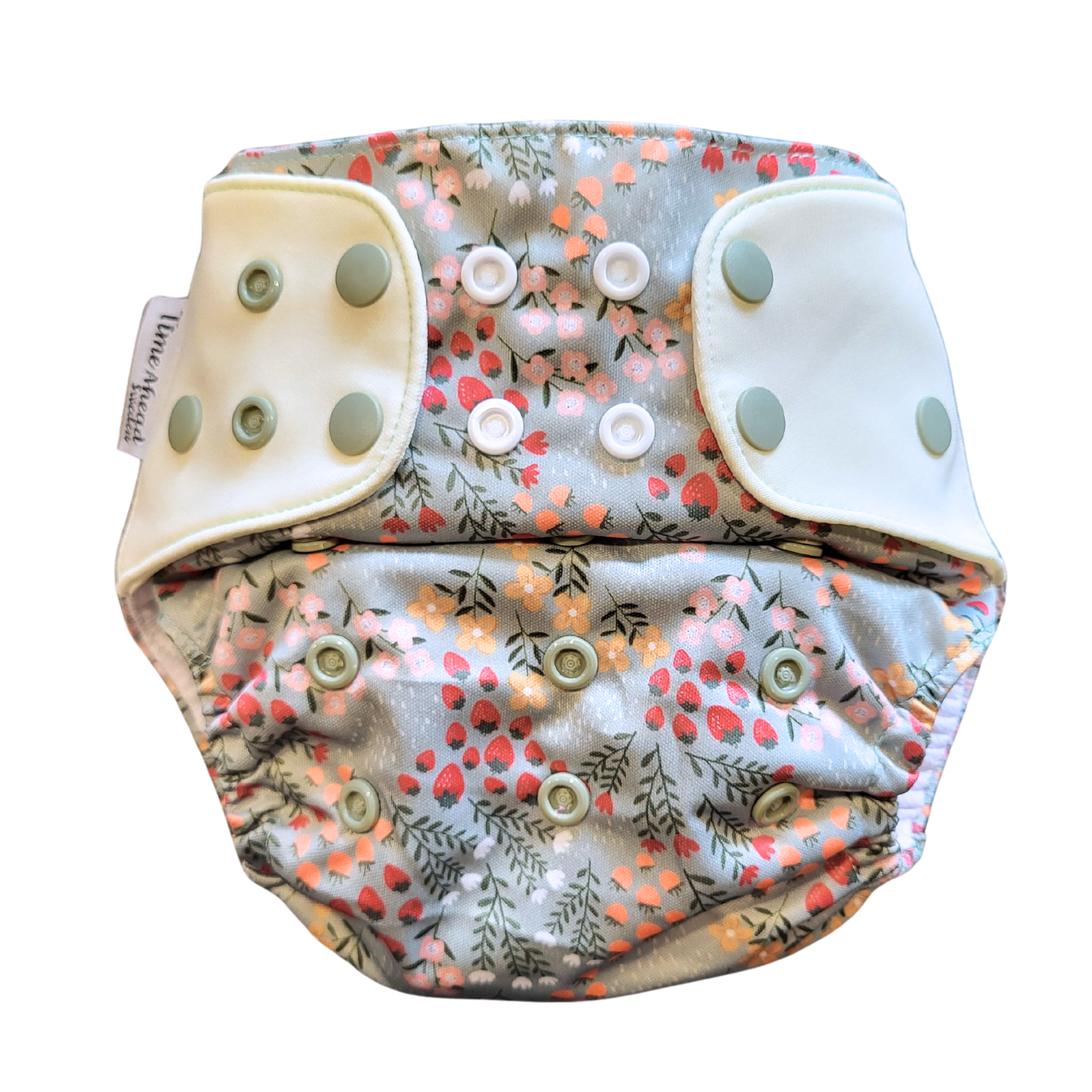 The Swedish Forest | Pocket Diaper Stretch | 5-17kg: Blåbär / No inserts - - MamaMilla