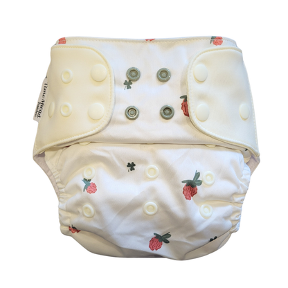 The Swedish Forest | Pocket Diaper Stretch | 5-17kg: Blåbär / No inserts - - MamaMilla