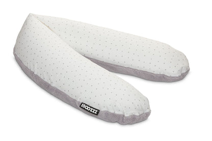 Snoozzz Zwangerschaps- &amp; voedingskussen - Teddy mini dots - Voedingskussen - MamaMilla