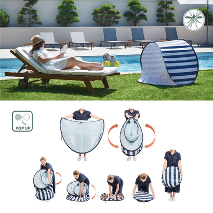 Babymoov UV-telt - Mariniére - UV-telt - MamaMilla