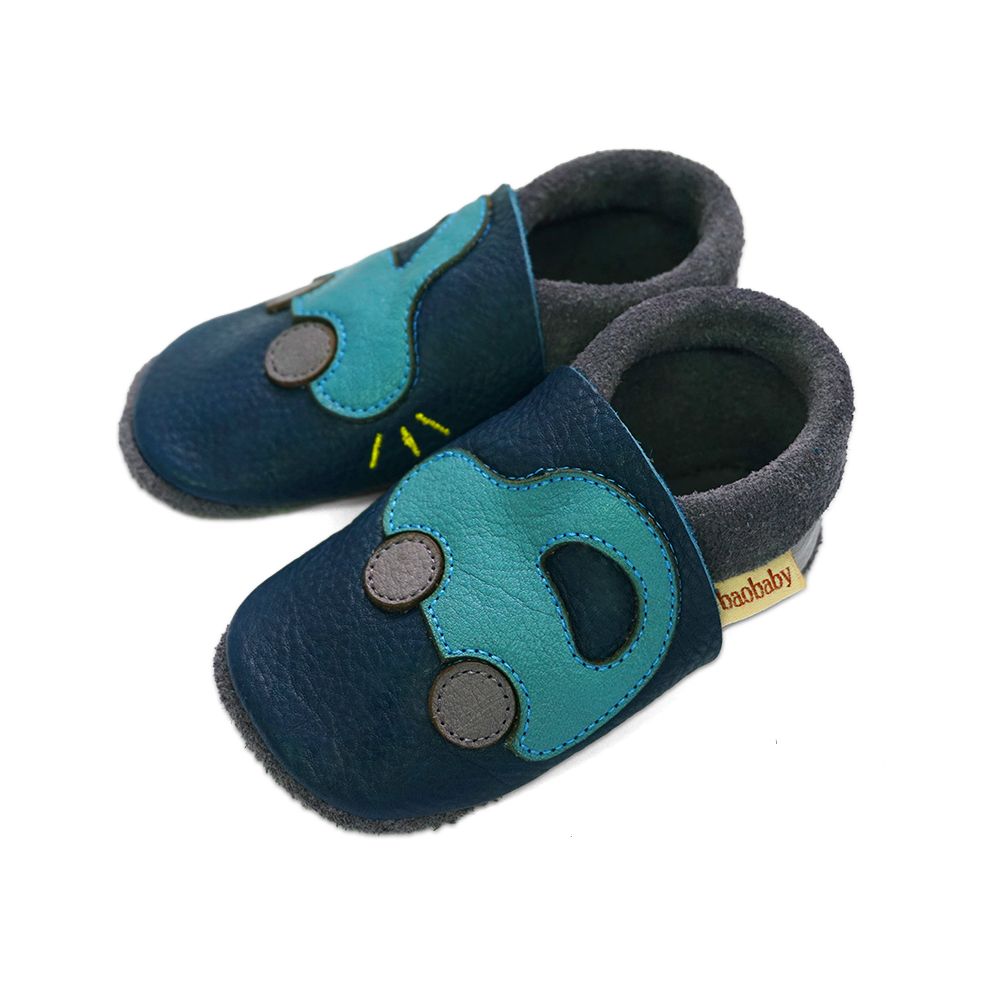 Baobaby Classic Babyschuhe – Buggy Navy L – – MamaMilla