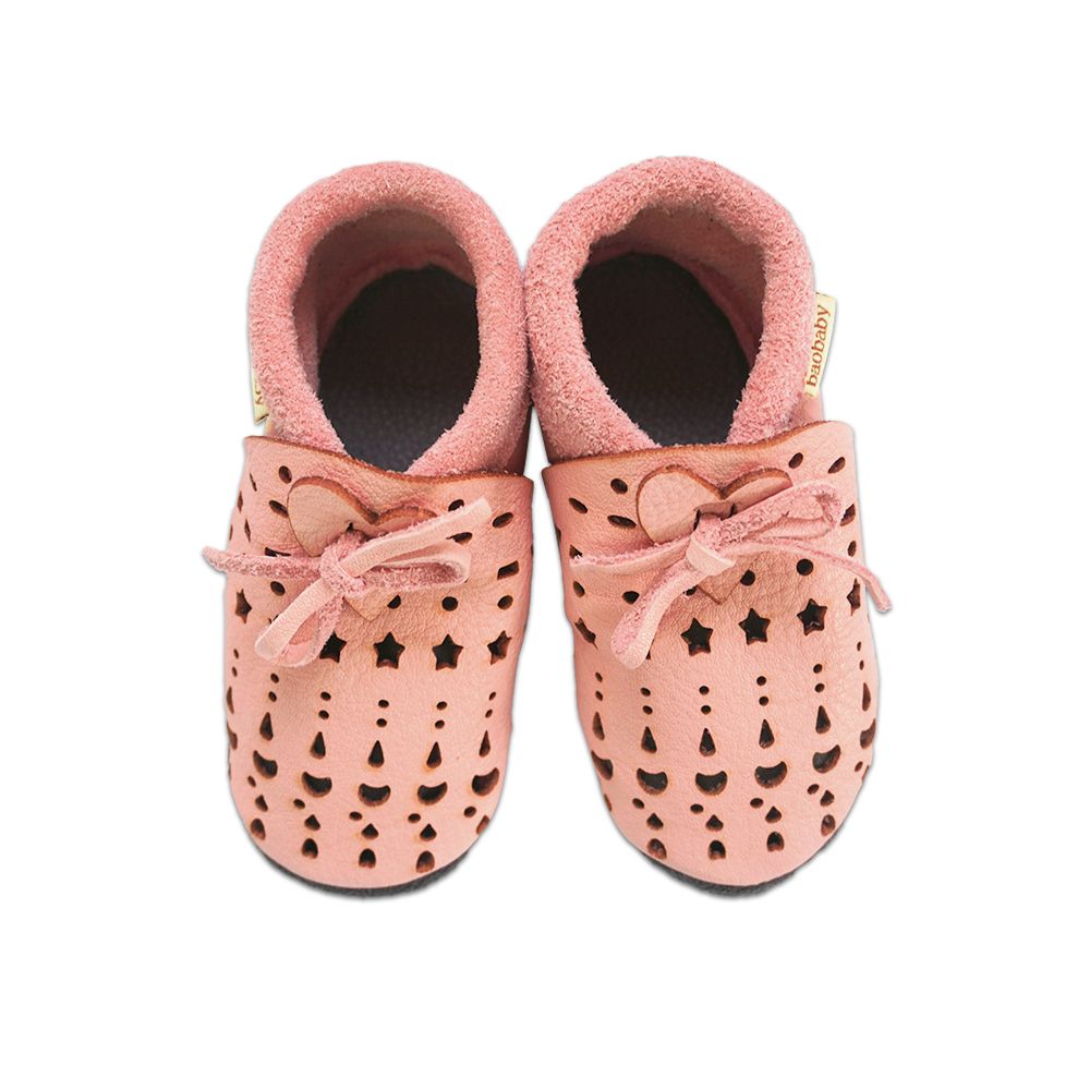 Baobaby Sandalen - Stippen Roze XXL - - MamaMilla