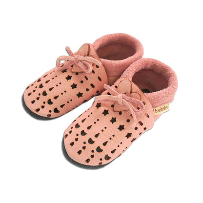 Baobaby Sandalen - Stippen Roze XXL - - MamaMilla