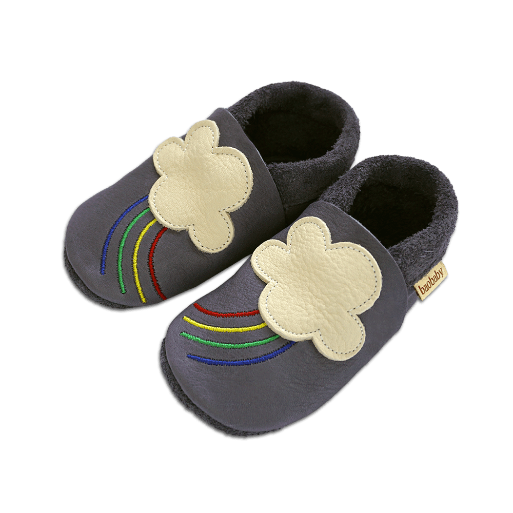 Baobaby Classic Baby Skor - Rainbow L - - MamaMilla