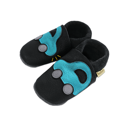 Baobaby Classic Babyschuhe – Buggy Black L – – MamaMilla
