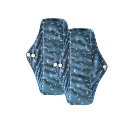 Cloth pads day 2-pack: Kungsmynta - - MamaMilla