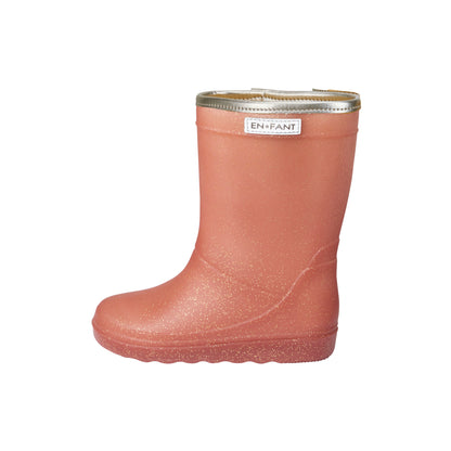 Een FANT rubberlaarzen met glitters - Metallic roze - schoenen - MamaMilla